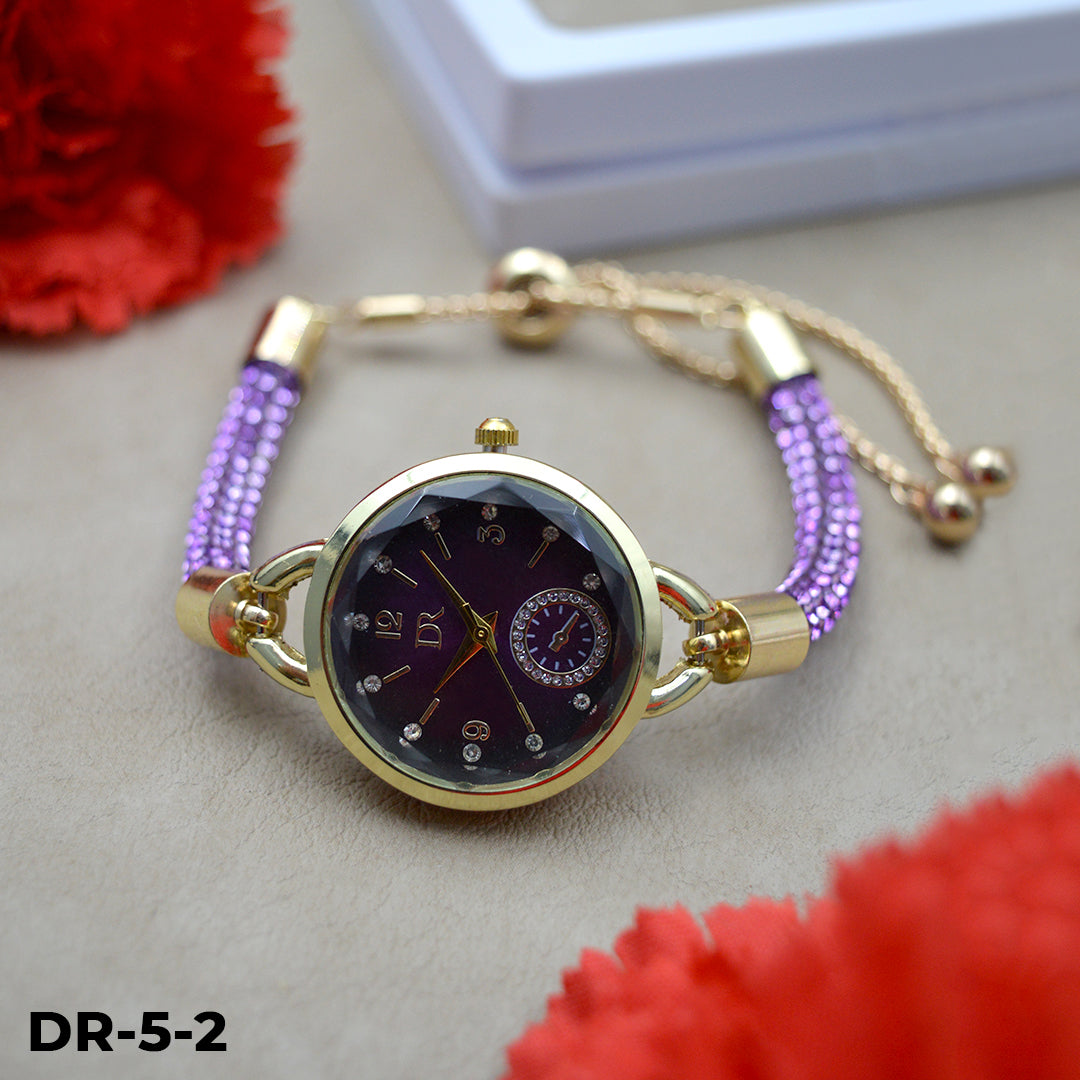 DR-5 Reloj pulsera tipo joya