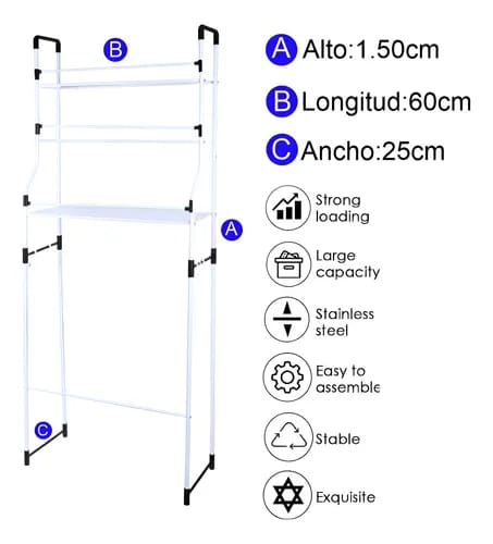 Organizador Tipo Estante De Lavadora