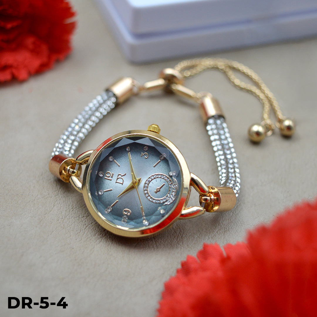 DR-5 Reloj pulsera tipo joya