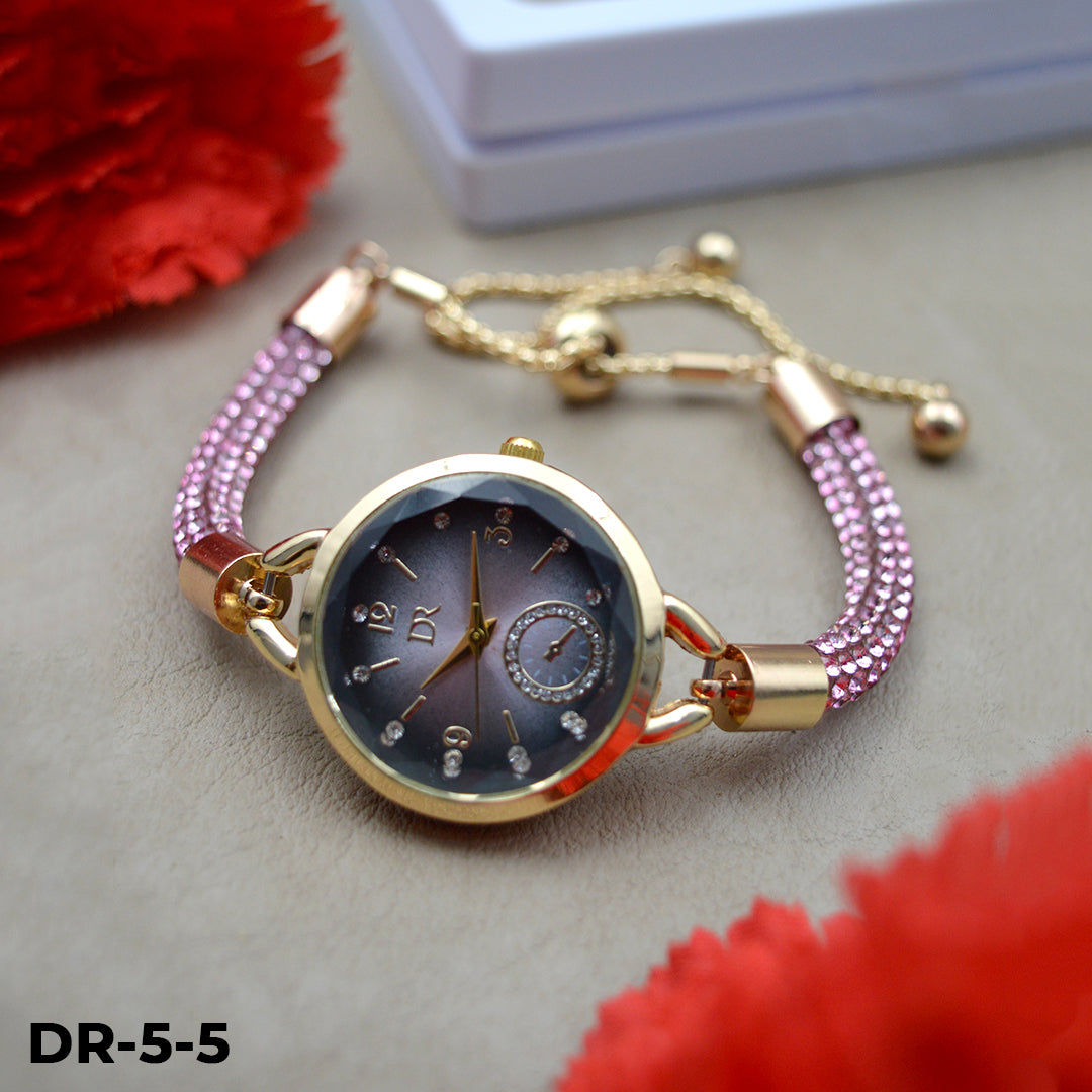 DR-5 Reloj pulsera tipo joya