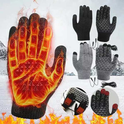 Guantes eléctricos calefactables por USB