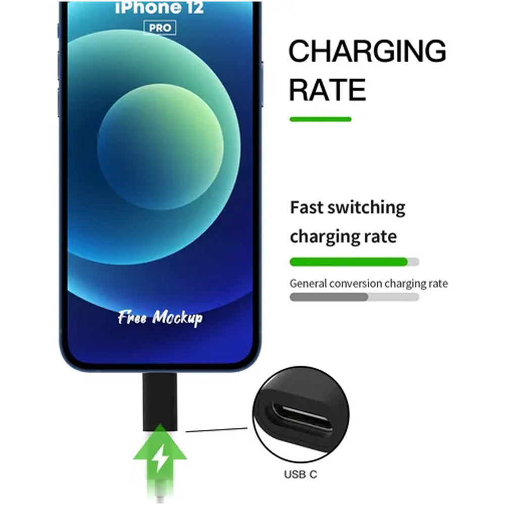 Adaptador USB Tipo C a Lightning – Compatible iPhone & iPad