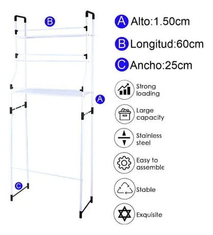 Organizador Tipo Estante De Lavadora