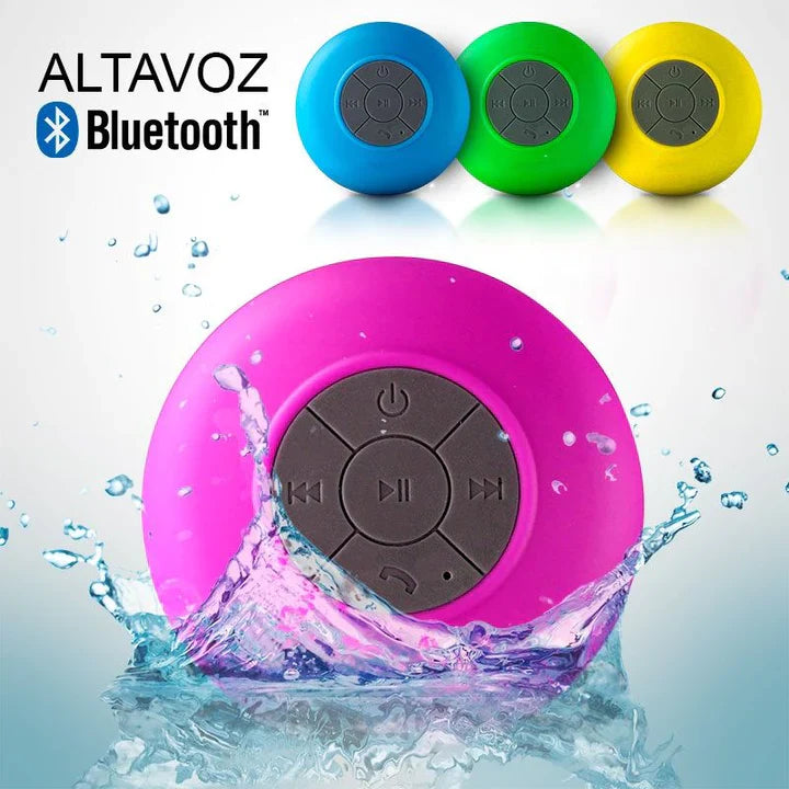 Parlante bluetooth resistente al agua