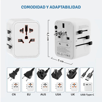 Adaptador Enchufe Universal RP-U23